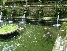 グヌンカウィ・スパトゥ寺院の沐浴場